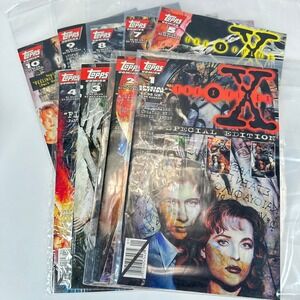 VTG The X-Files Topps Comics Collection Issues 1-5, 7-10, Special Edition Set 9
